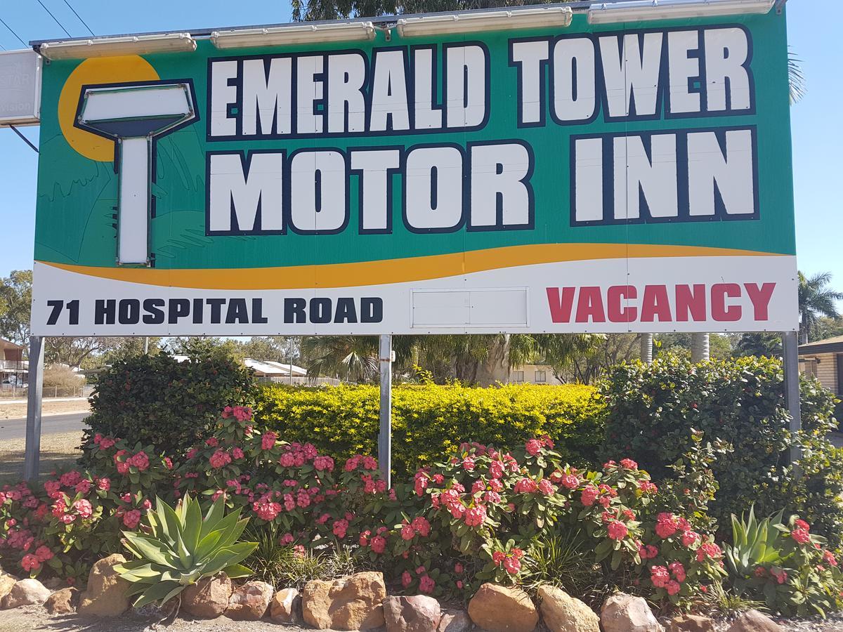 Emerald Tower Motor Inn Eksteriør billede